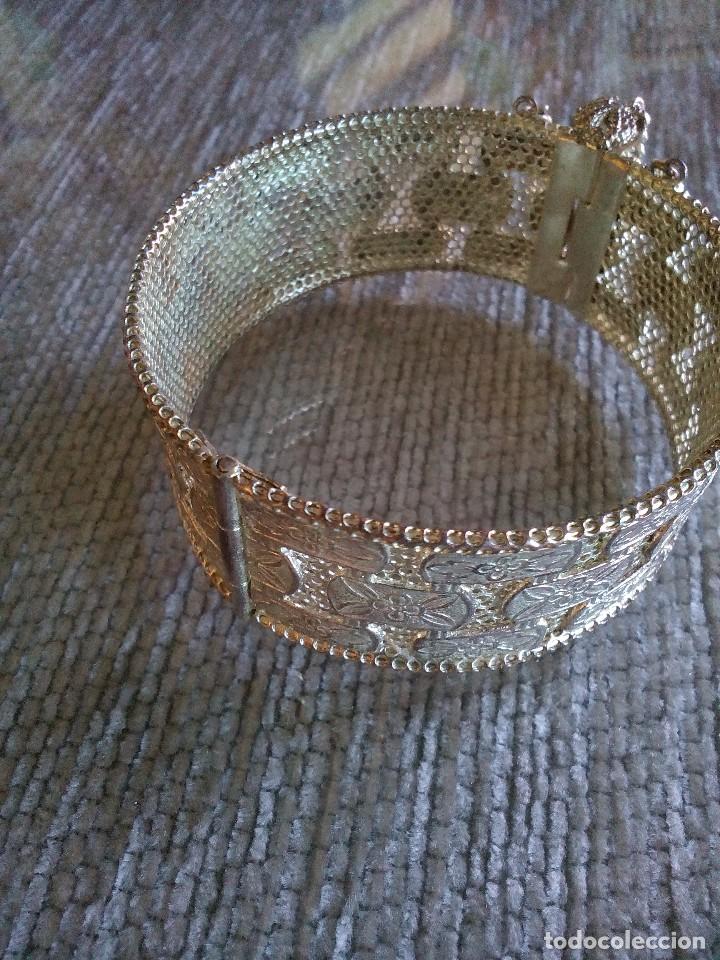 Joyeria: Brazalete de filigrana plateada - Foto 1
