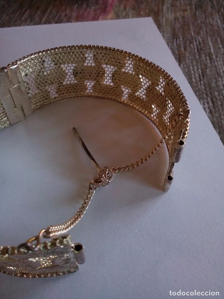 Joyeria: Brazalete de filigrana plateada - Foto 3