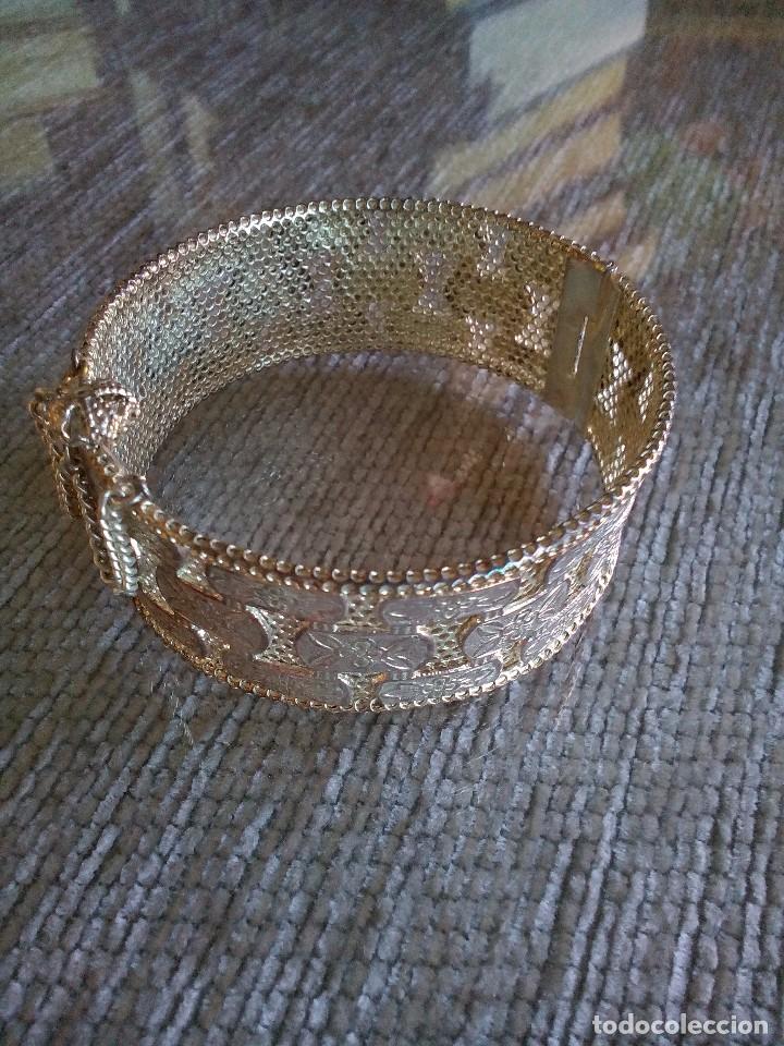 Joyeria: Brazalete de filigrana plateada - Foto 4
