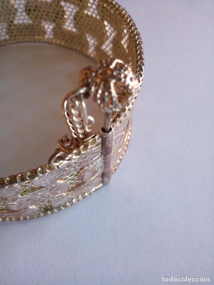Joyeria: Brazalete de filigrana plateada - Foto 6