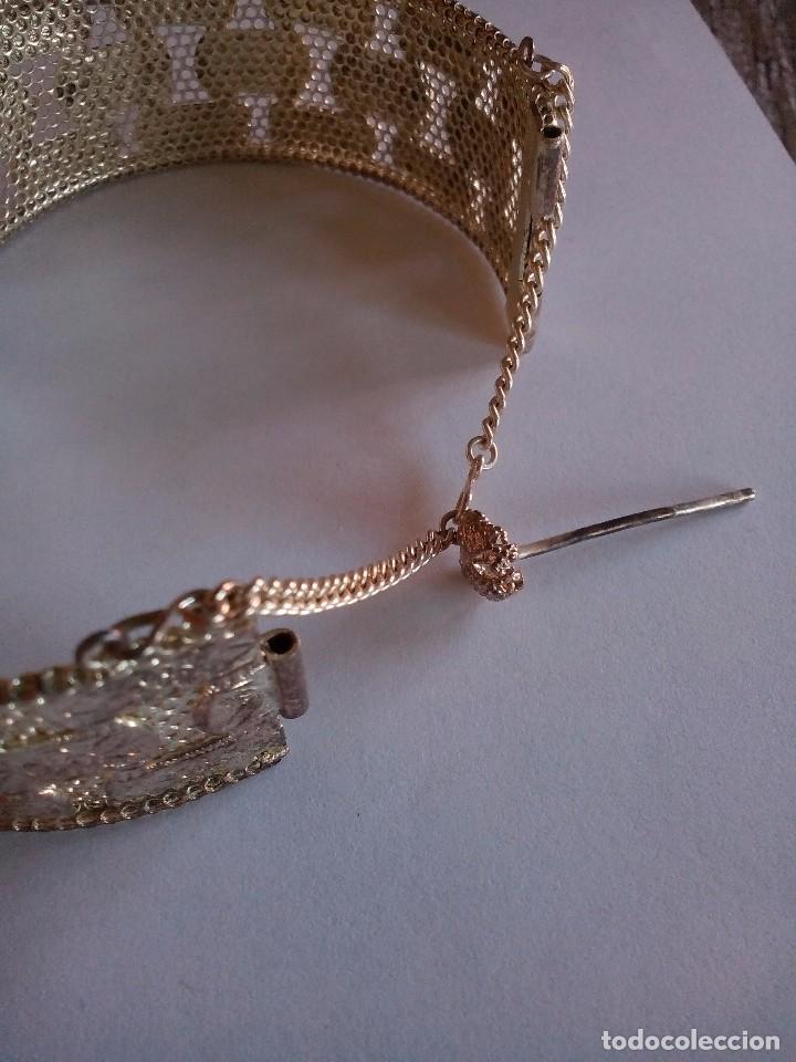 Joyeria: Brazalete de filigrana plateada - Foto 7