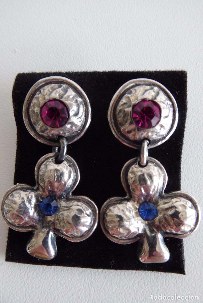 Joyeria: BONITOS PENDIENTES PLATEADOS - Foto 2
