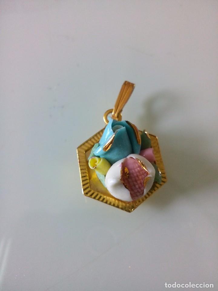 Joyeria: Colgante de flores de colores - Foto 6