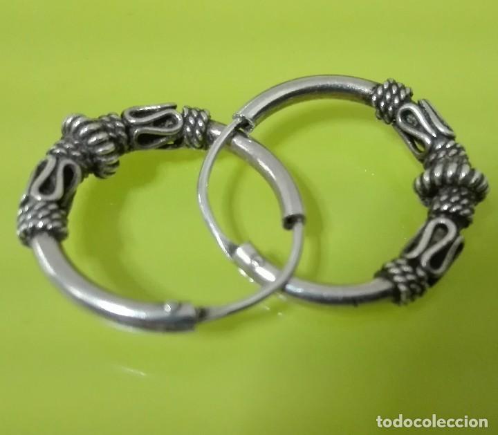 Joyeria: ARETES PLATA PRIMERA LEY - Foto 1