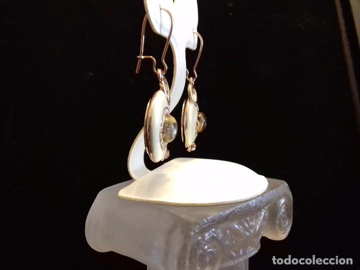 Joyeria: Pendientes Circonitas y Esmalte - Foto 3