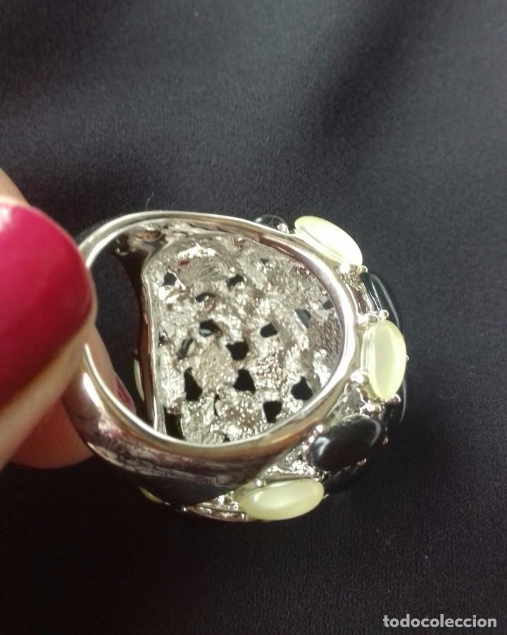 Joyeria: Gran Anillo de Esmalte Vitrificado - Foto 3