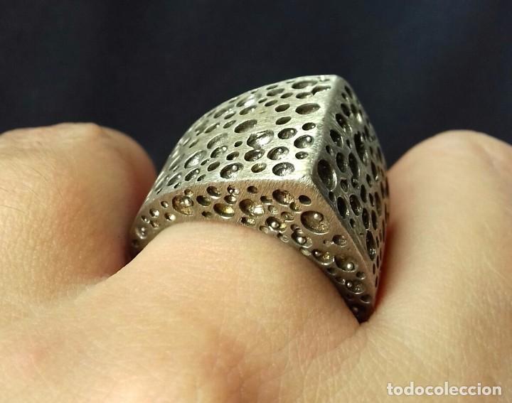 Joyeria: Anillo Yelmo en Plata de Ley - Foto 1