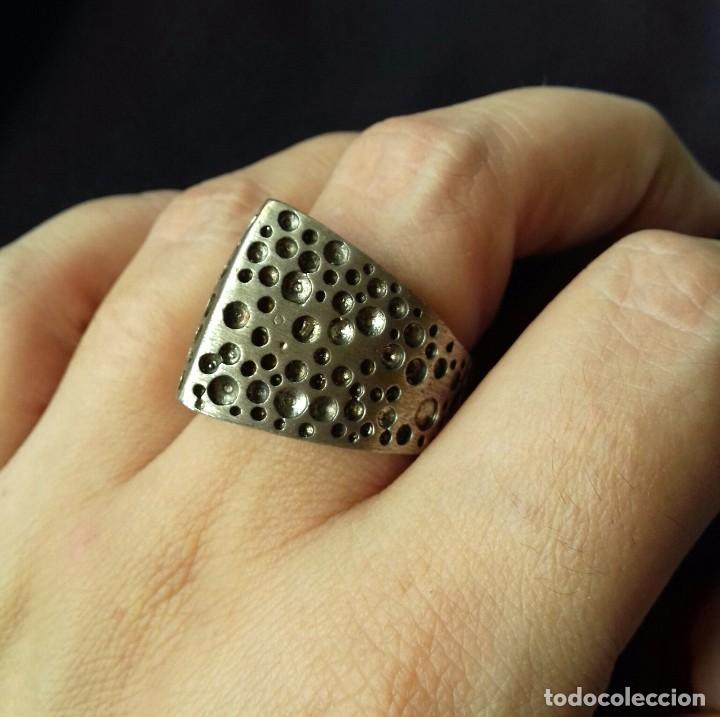 Joyeria: Anillo Yelmo en Plata de Ley - Foto 2
