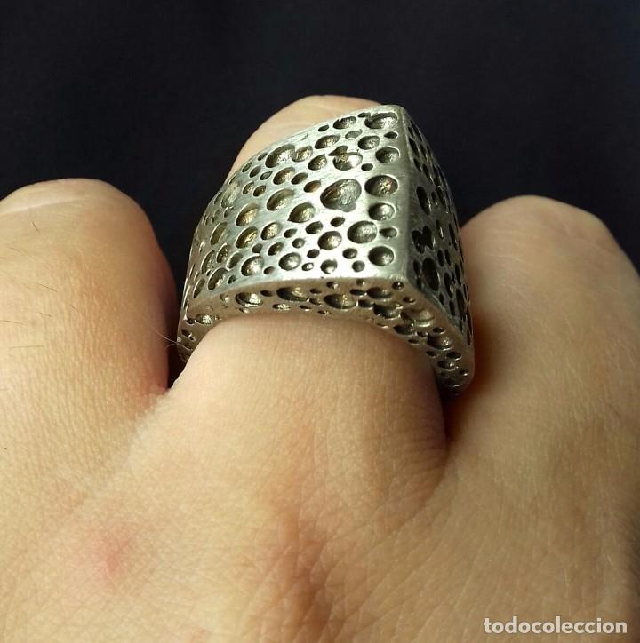 Joyeria: Anillo Yelmo en Plata de Ley - Foto 3
