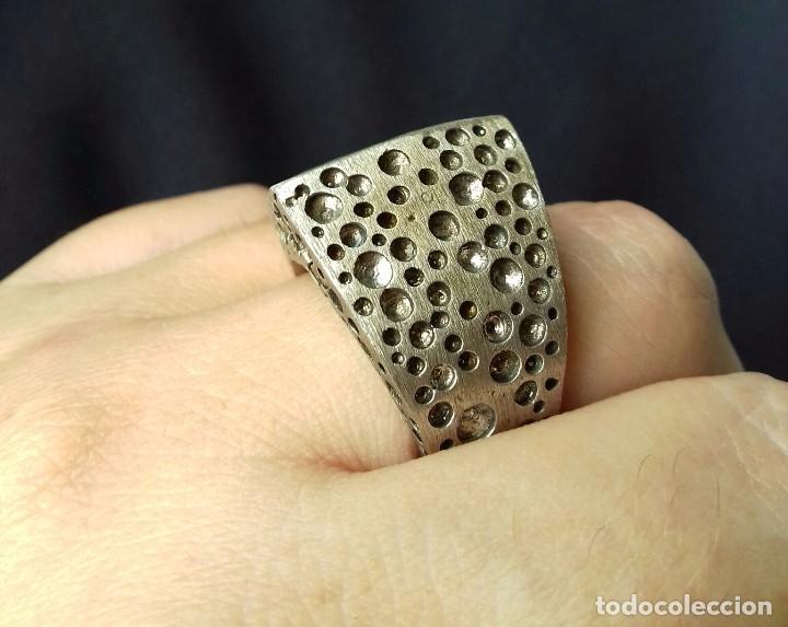 Joyeria: Anillo Yelmo en Plata de Ley - Foto 4