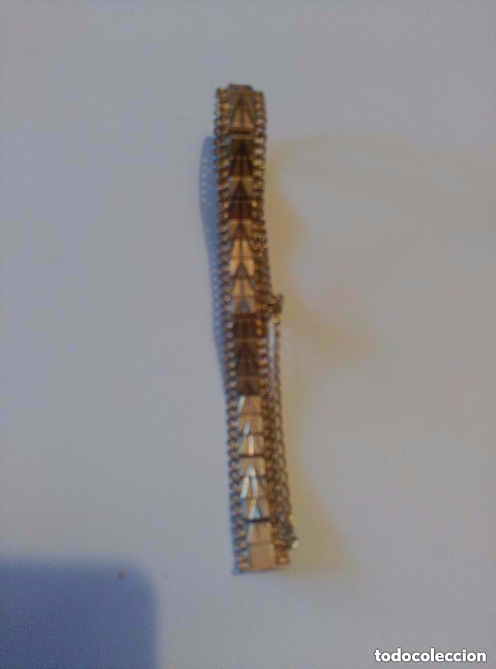 Joyeria: Pulsera dorada de los a&ntilde;os 80 - Foto 2