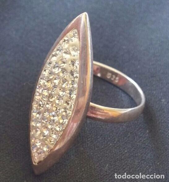 Joyeria: Anillo Plata de Ley y pavese de Cristal - Foto 4