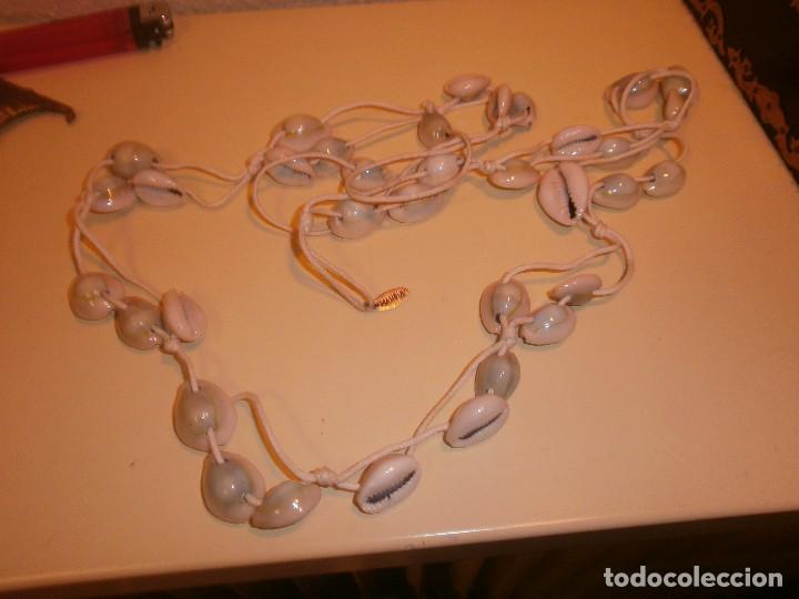 Joyeria: Maouk collar de caracolas medida abierto 120 cm. - Foto 1