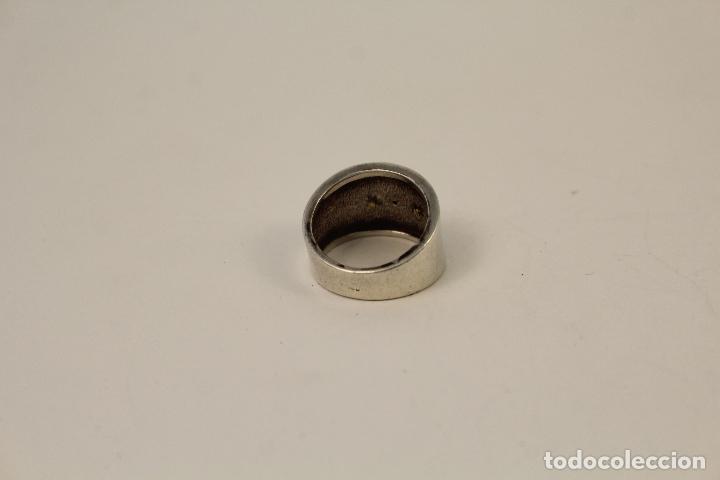 Joyeria: anillo en acero y oro 18k - Foto 3