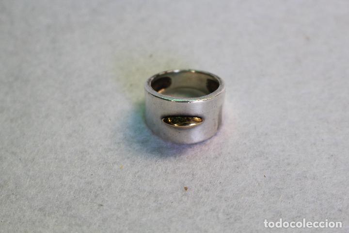 Joyeria: anillo en acero y oro 18k - Foto 5