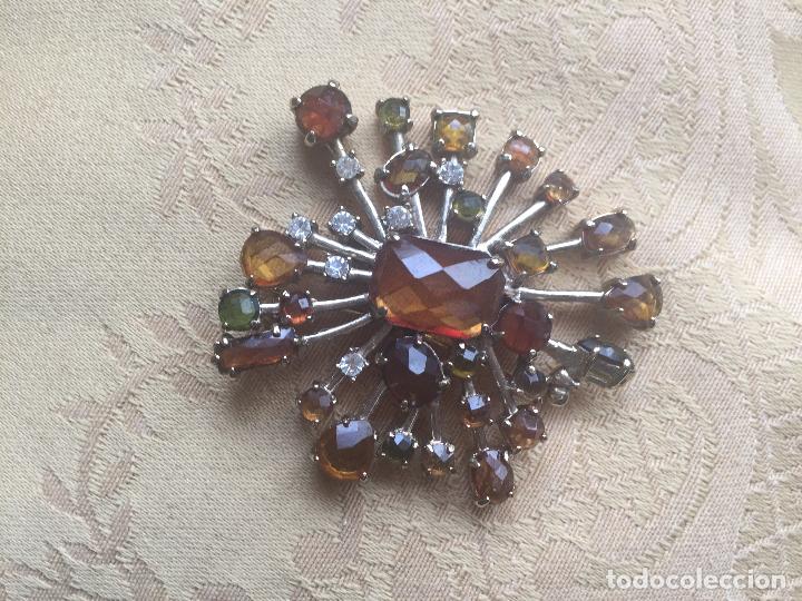 Joyeria: BROCHE VINTAGE TONOS MARRONES - Foto 3
