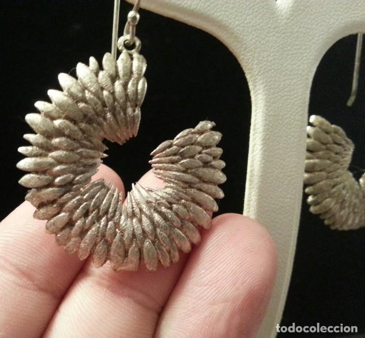 Joyeria: Pendientes en Plata de Ley satinada - Foto 1