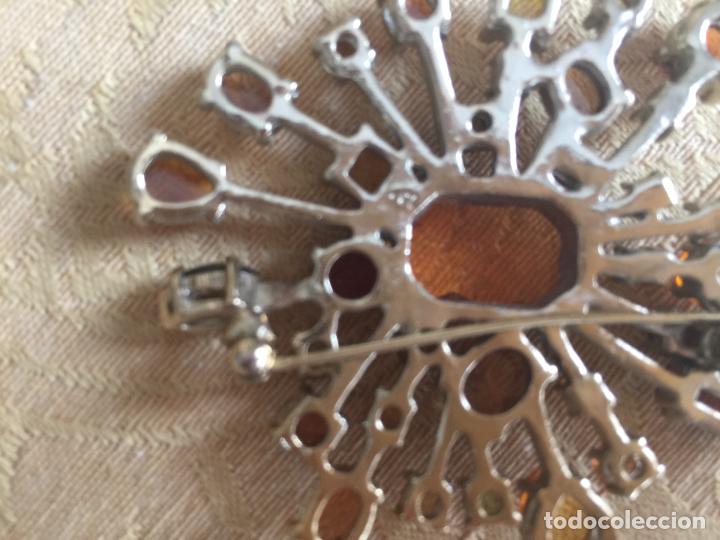 Joyeria: BROCHE VINTAGE TONOS MARRONES - Foto 8