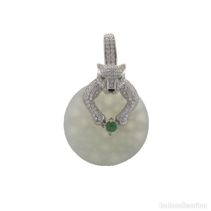 Joyeria: Colgante de plata con pantera. - Foto 6