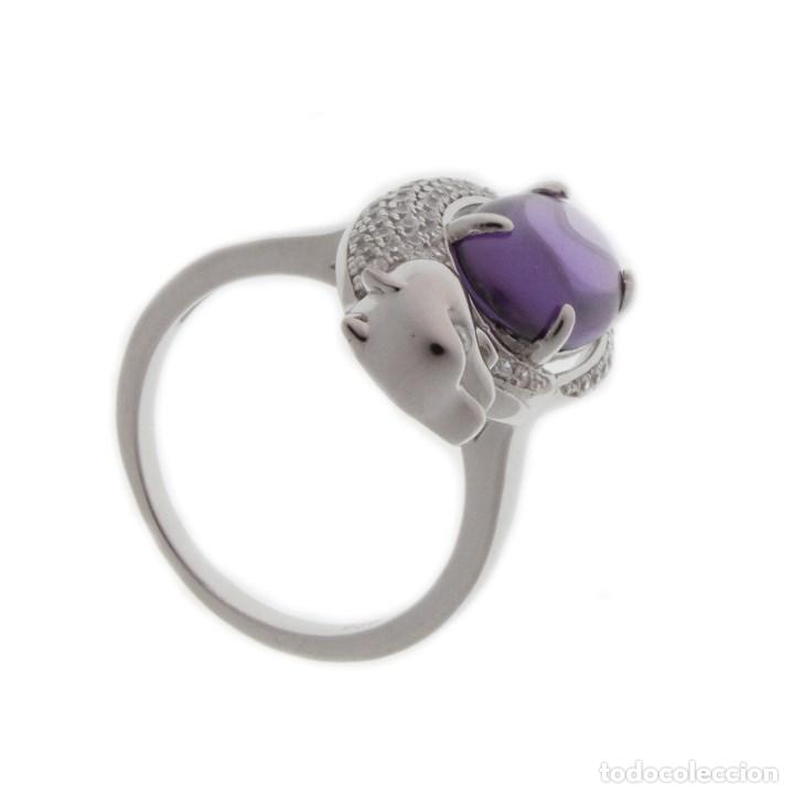 Joyeria: Anillo pantera plata. - Foto 2