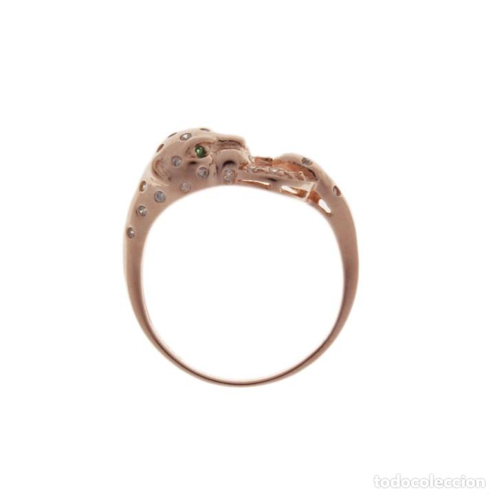 Joyeria: Anillo plata forma pantera. - Foto 1