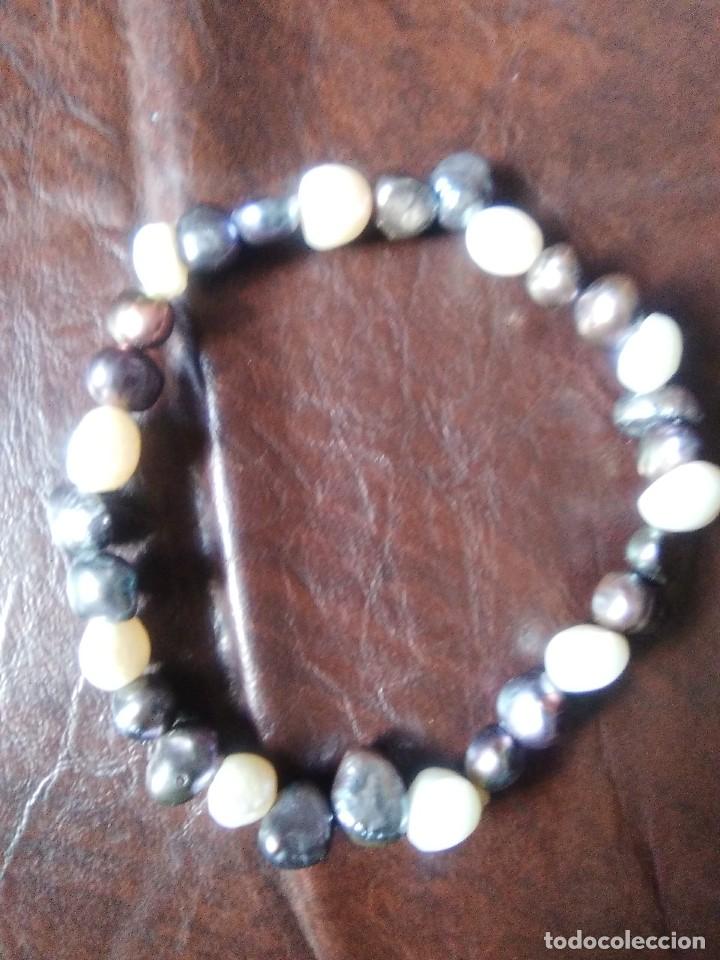 Joyeria: Pulsera de perlas de colores. - Foto 1