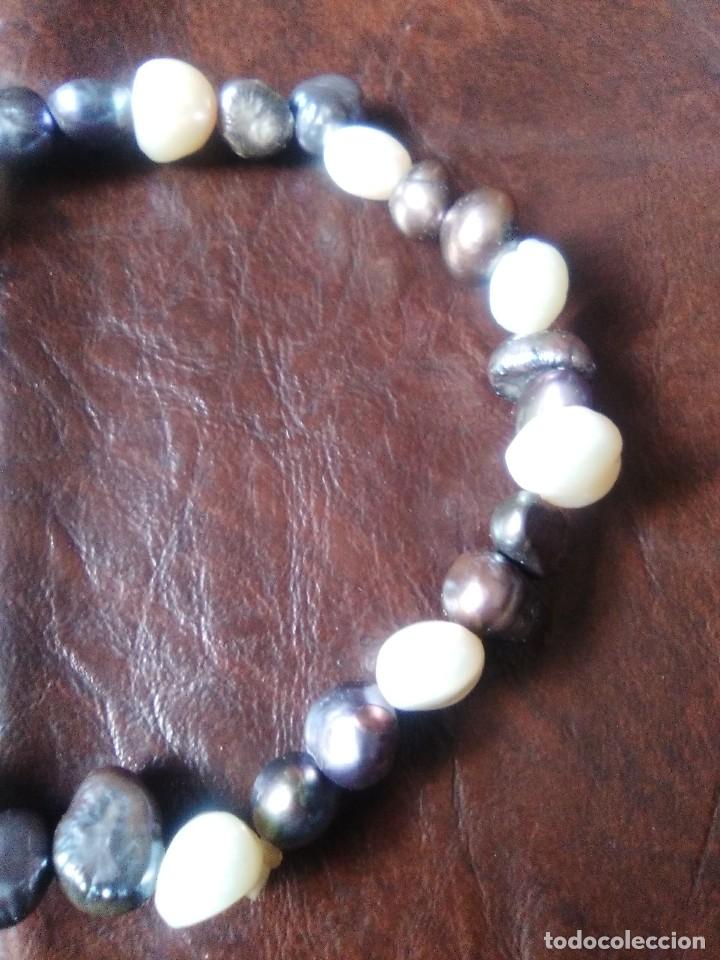 Joyeria: Pulsera de perlas de colores. - Foto 2