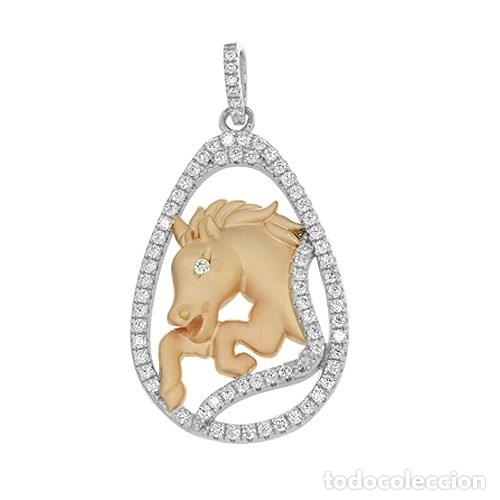Joyeria: Colgante caballo plata. - Foto 1