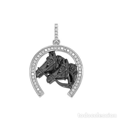 Joyeria: Colgante caballo en plata. - Foto 1