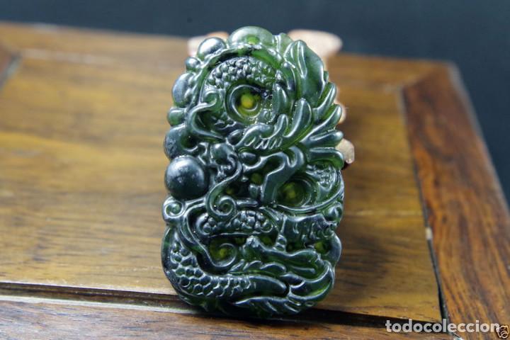 Joyeria: Colgante de jade verde natural - Foto 1