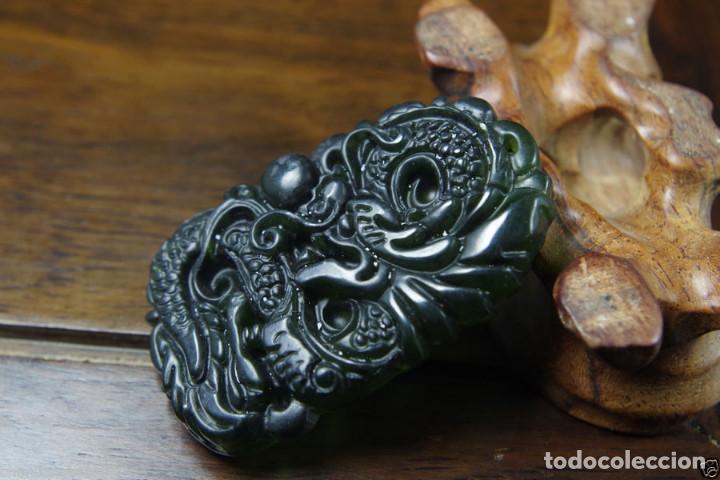 Joyeria: Colgante de jade verde natural - Foto 2