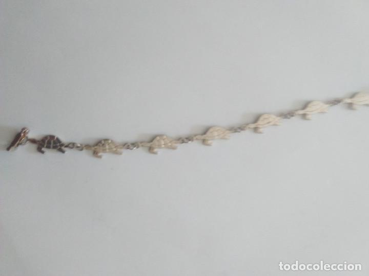 Joyeria: Pulsera de plata con eslabones de tortugas - Foto 1