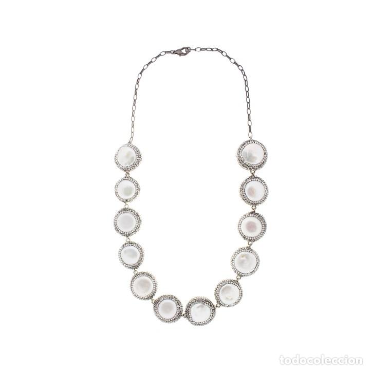 Joyeria: Collar perla plata 925. - Foto 1