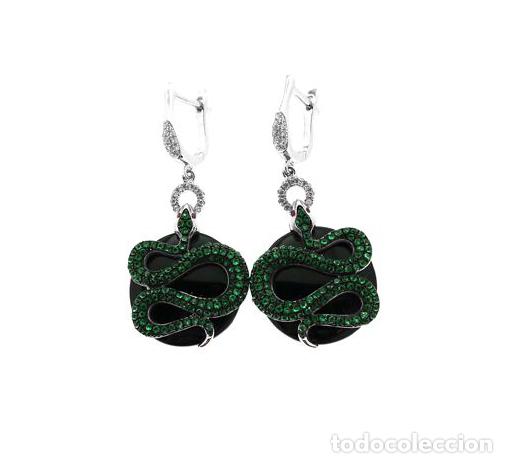 Joaillerie: Pendientes serpientes.