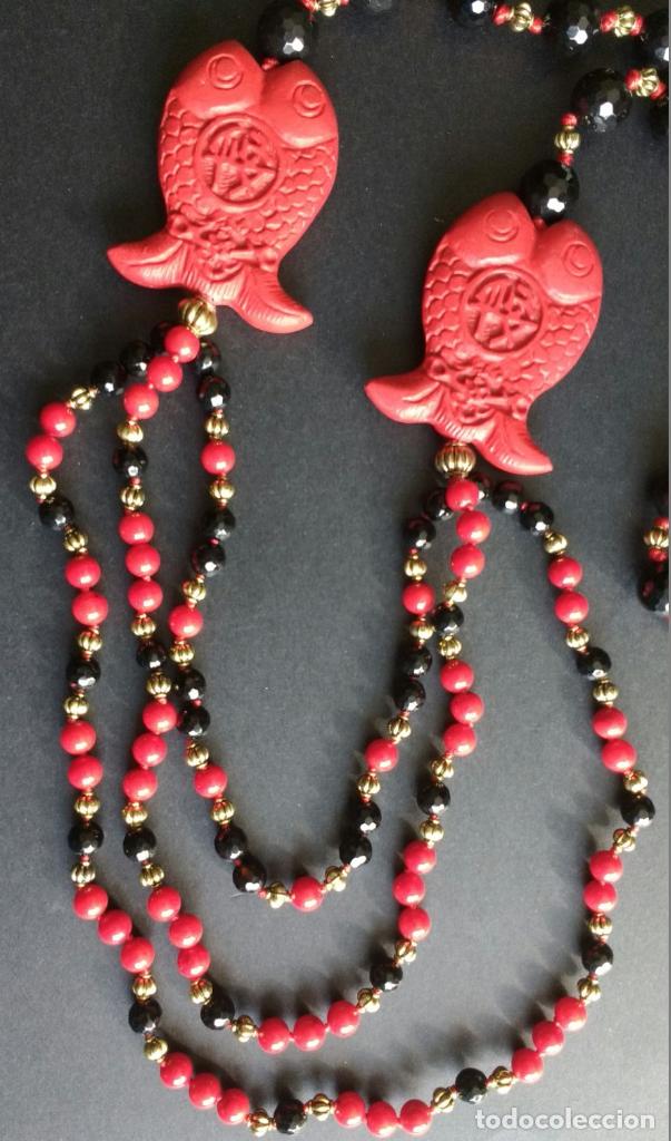 Joyeria: Collar &oacute;nix y coral. - Foto 2