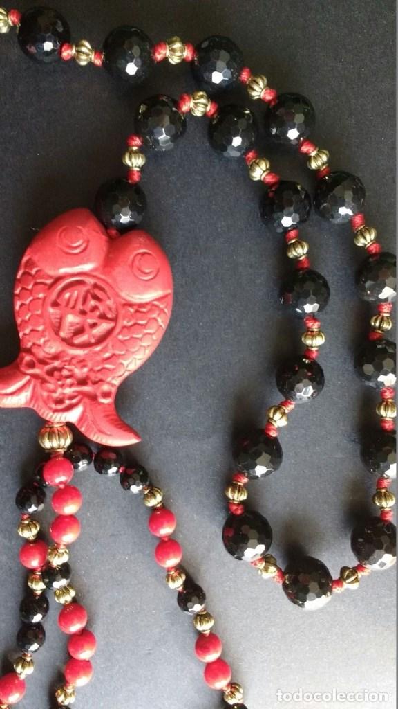 Joyeria: Collar &oacute;nix y coral. - Foto 3