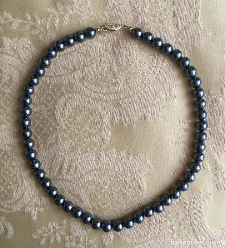 Joyeria: COLLAR VINTAGE DE BOLAS DE HEMATITES NATURALES - Foto 1