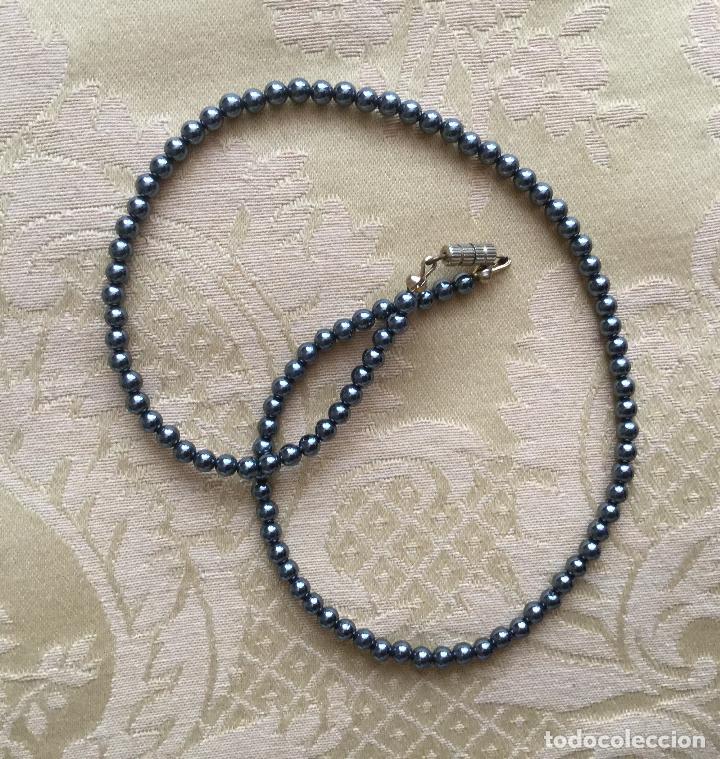 Joyeria: COLLAR VINTAGE DE HEMATITES NATURALES - Foto 1