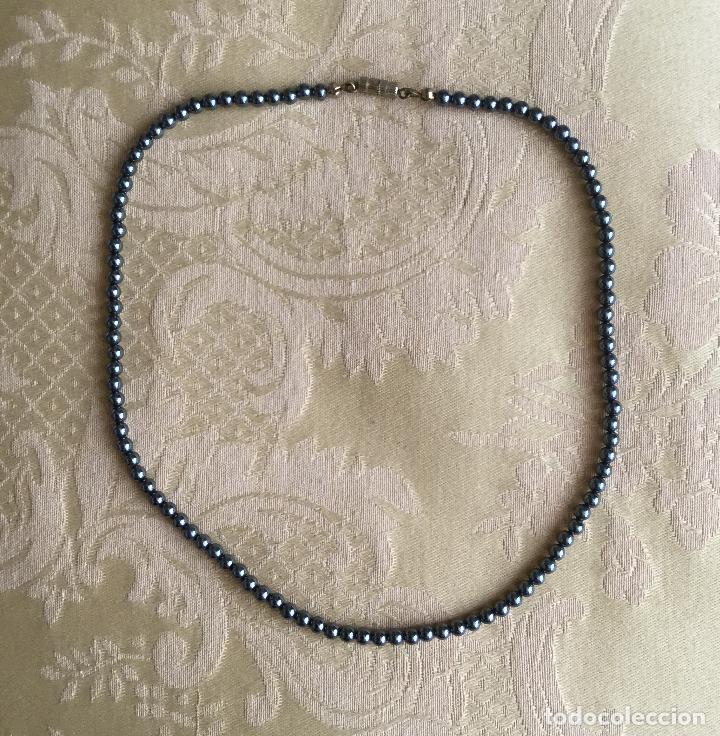 Joyeria: COLLAR VINTAGE DE HEMATITES NATURALES - Foto 2