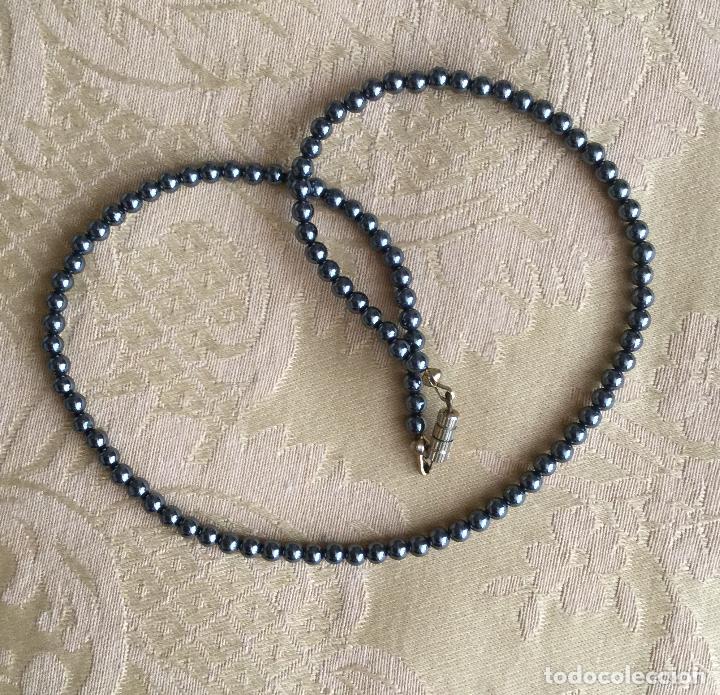 Joyeria: COLLAR VINTAGE DE HEMATITES NATURALES - Foto 3