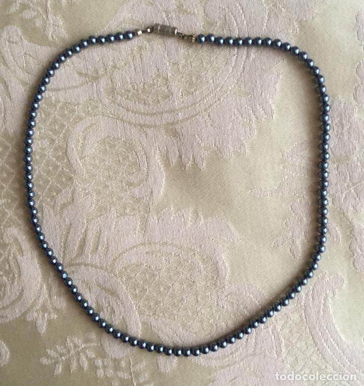 Joyeria: COLLAR VINTAGE DE HEMATITES NATURALES - Foto 4