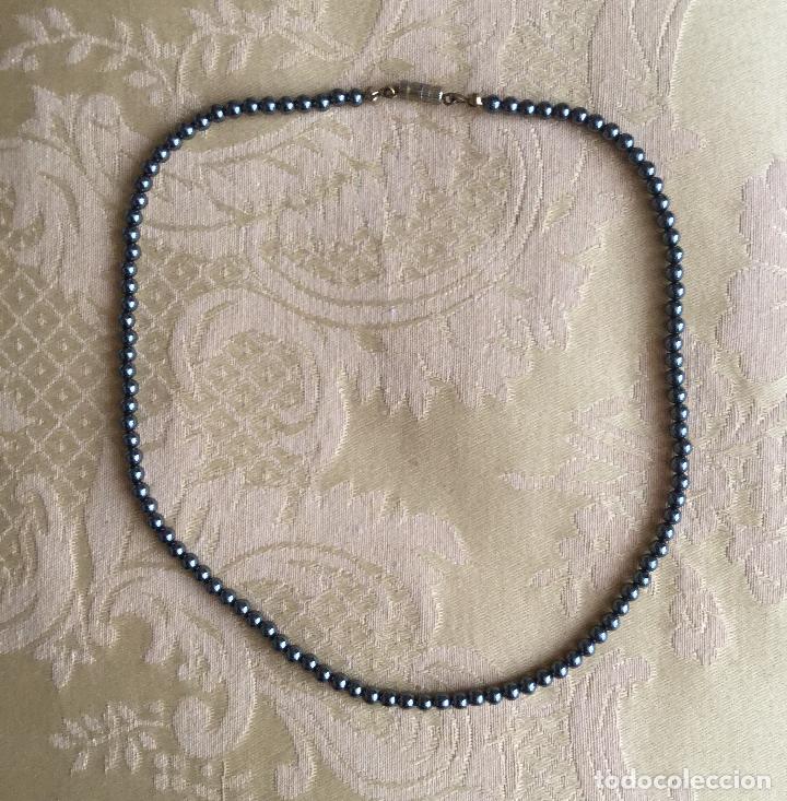 Joyeria: COLLAR VINTAGE DE HEMATITES NATURALES - Foto 5