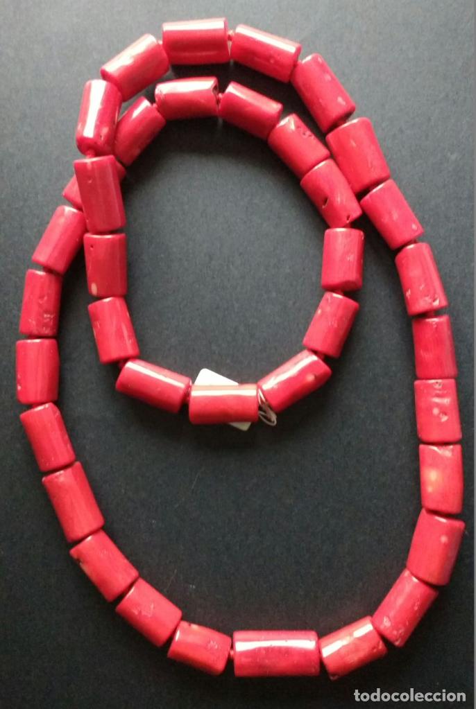 Joyeria: Collar barriles de coral. - Foto 1