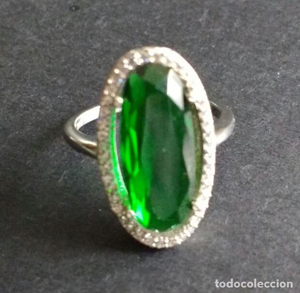 Joyeria: Anillo plata con circnonitas. - Foto 1