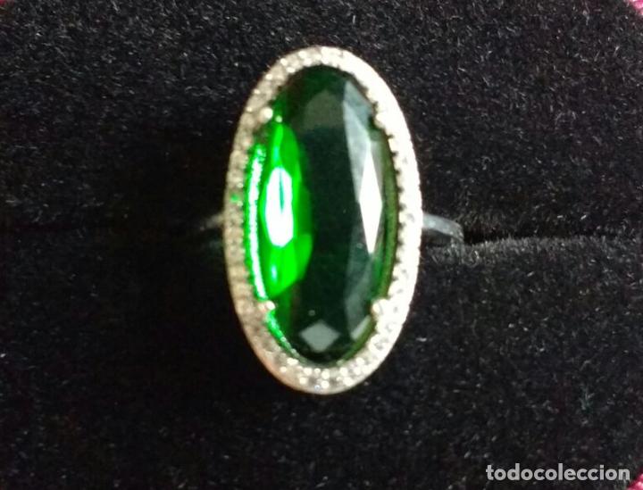 Joyeria: Anillo plata con circnonitas. - Foto 2