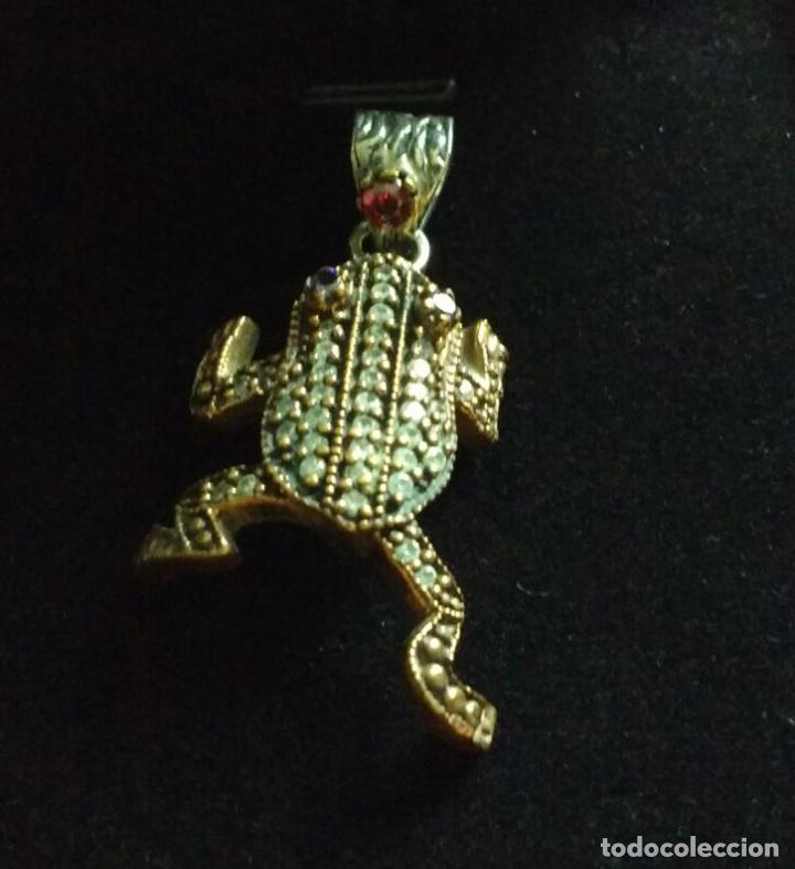 Joyeria: Colgante plata rana. - Foto 2
