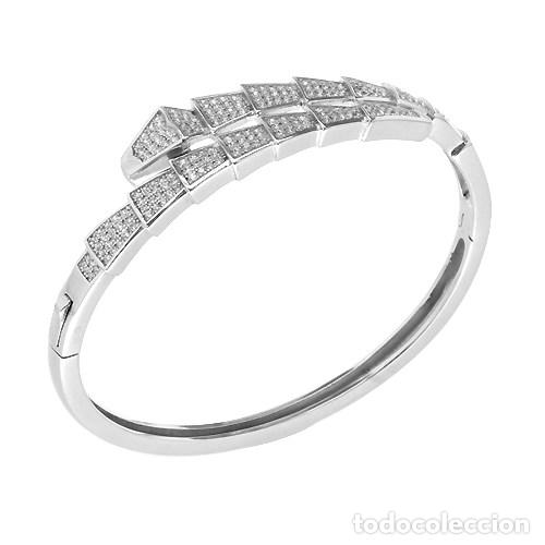 Joyeria: Brazalete de plata 925 serpiente. - Foto 1