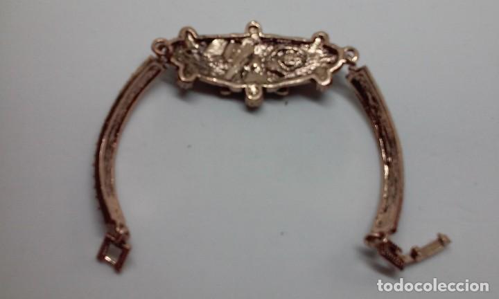 Joyeria: PULSERA CHAPADA EN ORO CON PRECIOSA PEDRERIA - Foto 5