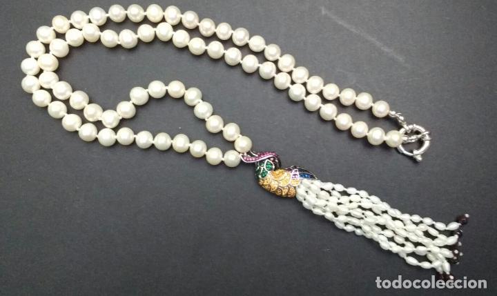 Joyeria: Collar perla con loro. - Foto 1