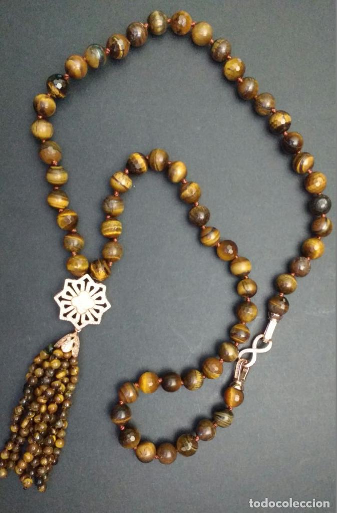 Joyeria: Collar de ojo de tigre. - Foto 1